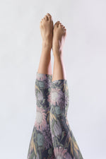 Flower Power Series | Multi Colored Floral Patterns | Women's Capri Leggings - Meraki Leggings
