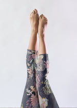 Atlantis Collection | Aquatic Watercolor Design | Women's Colorful Capri Leggings - Meraki Leggings